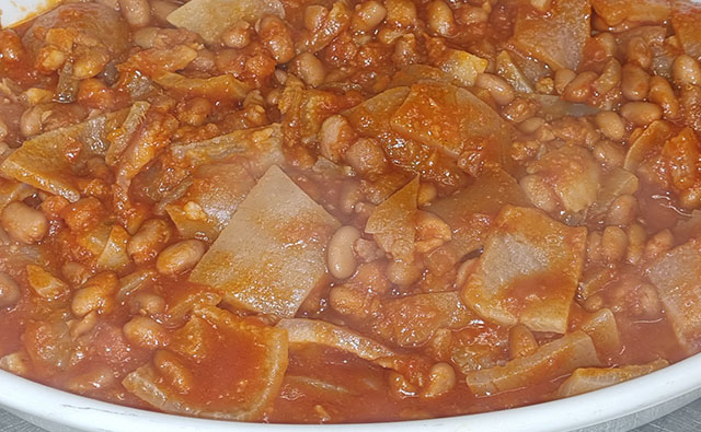 fagioli con le cotiche